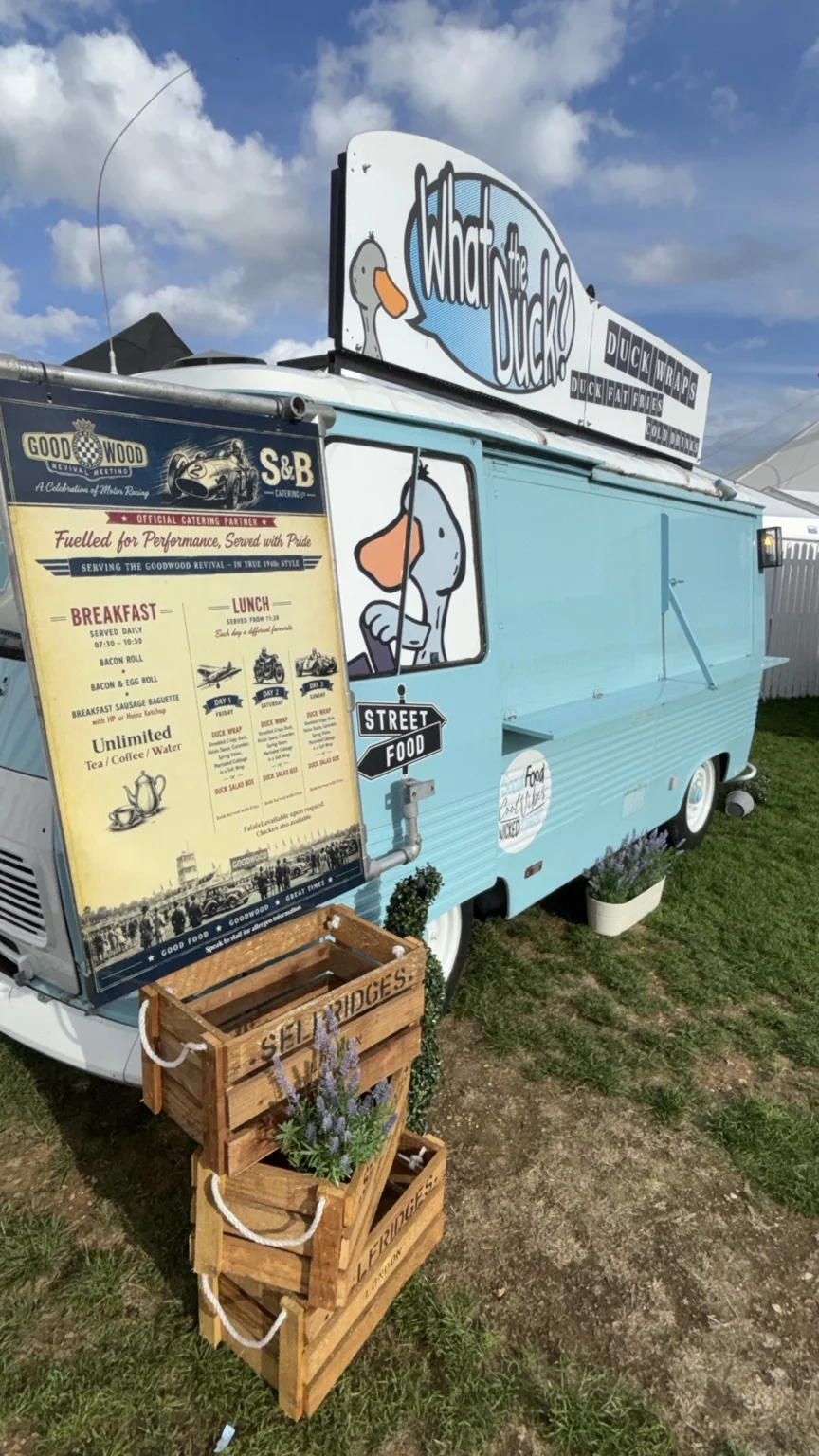 What the Duck?! — original S&B Catering photograph